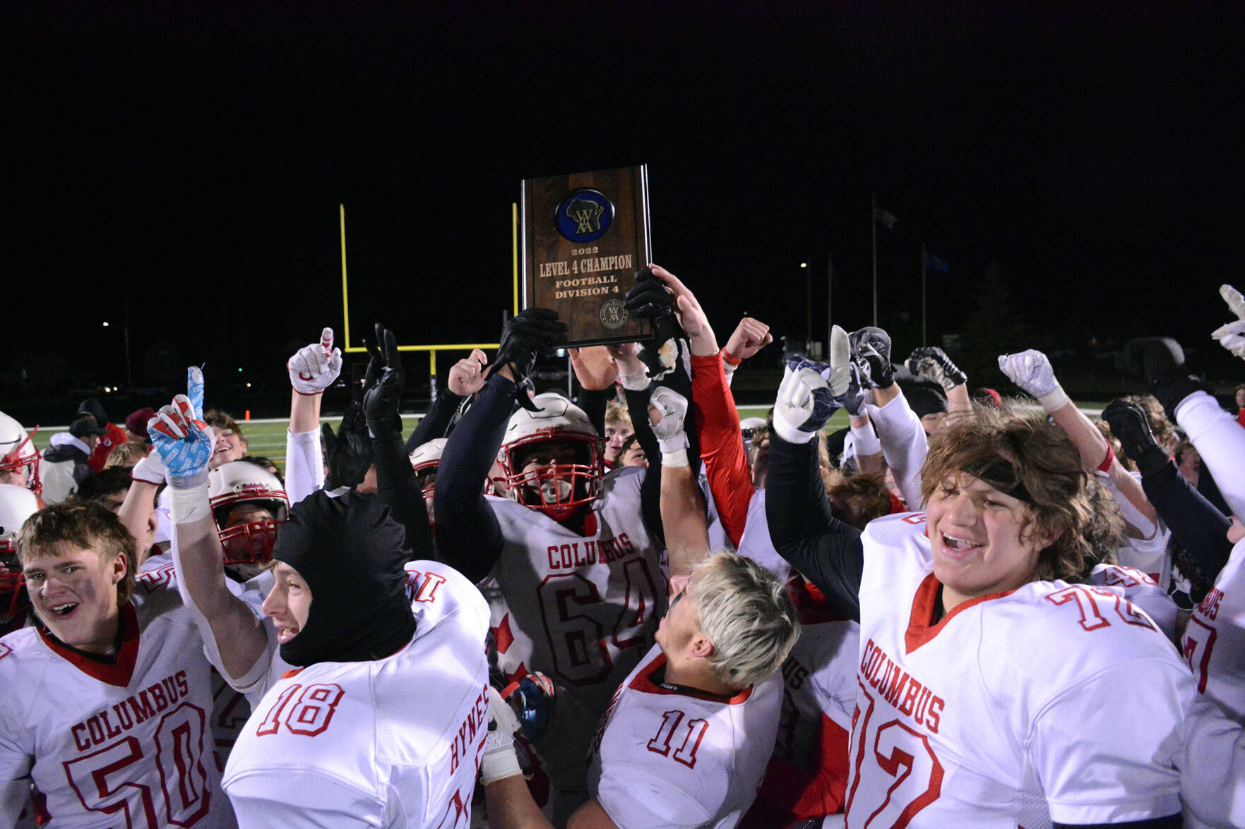 trophy celebration